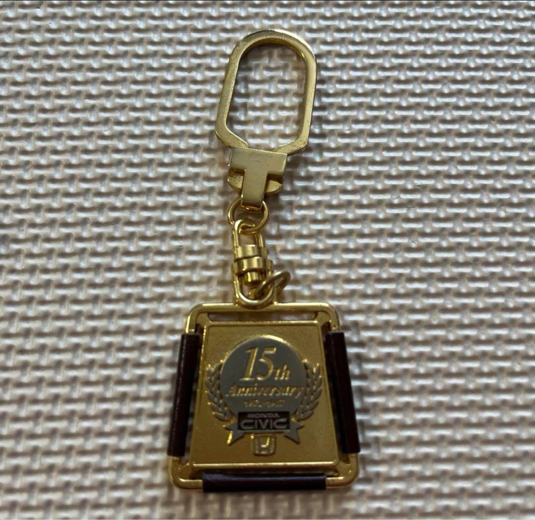 希少品 ホンダ シビック 純正 メタルキーホルダー