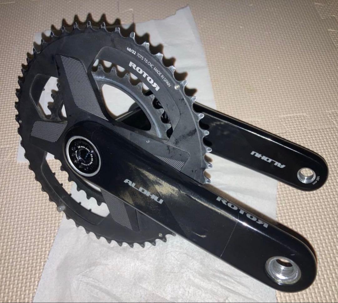 パーツ ROTOR ALDHU CARBON 165mm 48/32