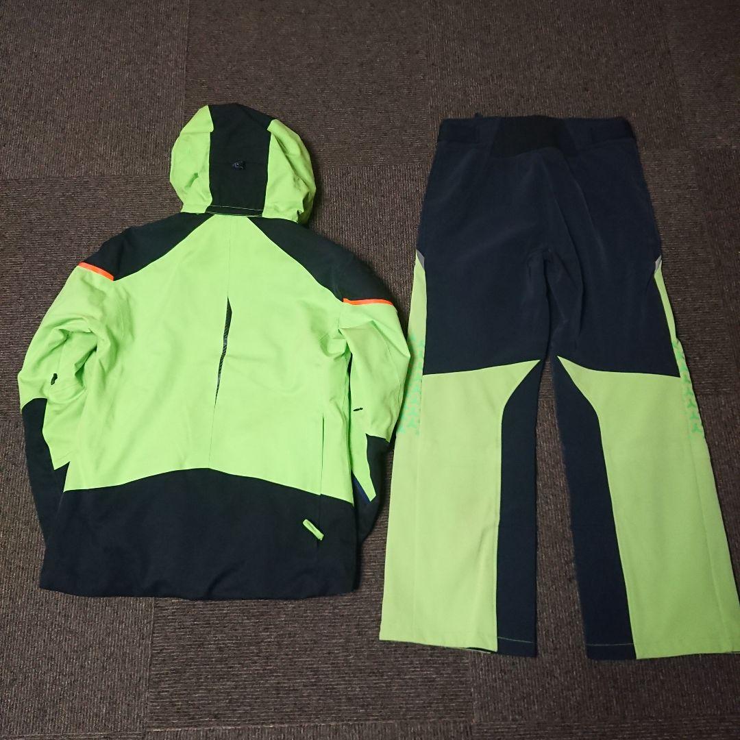 送料無料【Phenix】黄緑スキーウェア上下まとめ売りS/S