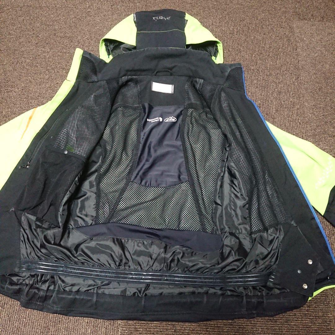 送料無料【Phenix】黄緑スキーウェア上下まとめ売りS/S