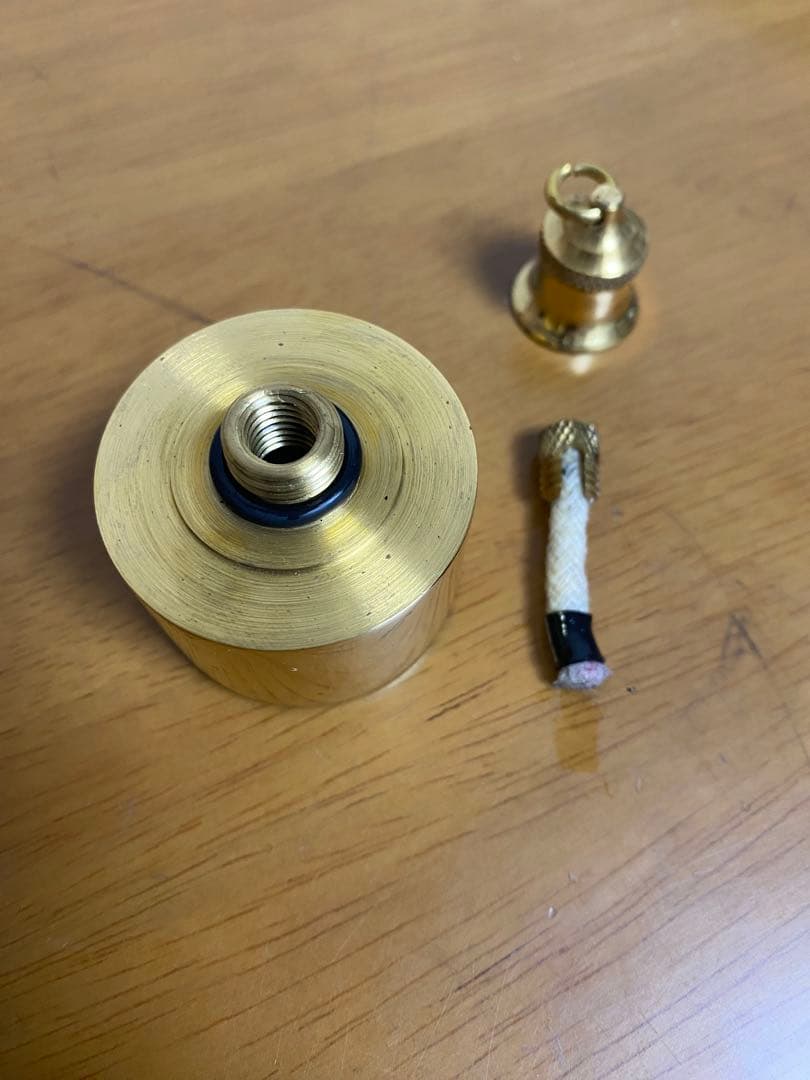 フォレストヒル　キャンドルランタン　真鍮製 オイルカートリッジteppan