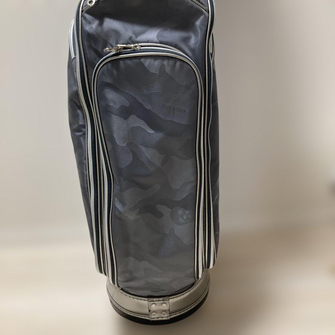 マークアンドロナ　キャディバッグ　9.5インチ　シルバー(お値引き交渉可能)