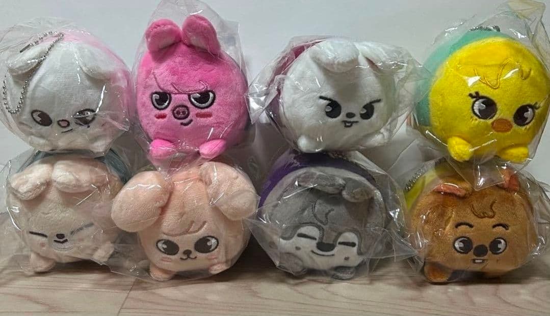 straykids skzoo ミニバッグチャーム ぬいぐるみチャーム セット