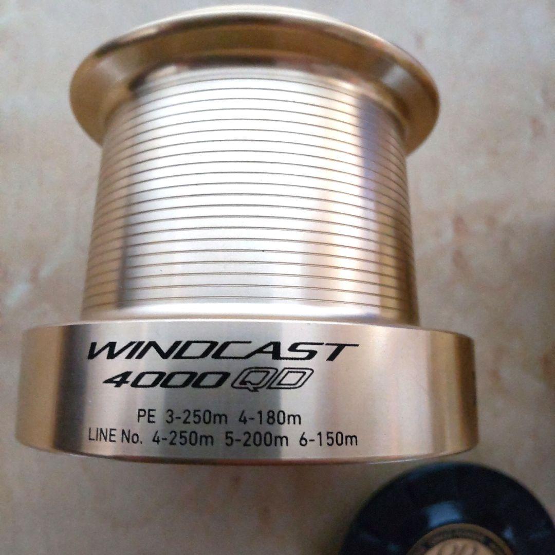 ダイワ 10 ウィンドキャスト 4000 QD 中古美品 ②