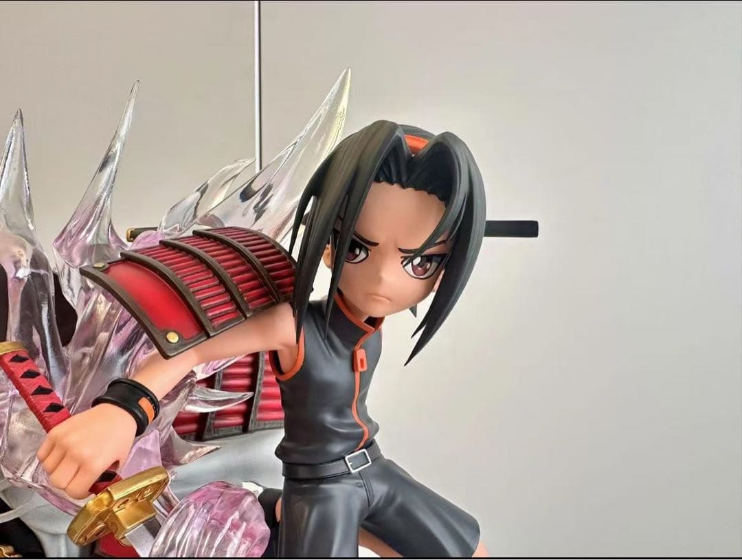 シャーマンキング 麻倉葉 阿弥陀丸 ガレージキット ガレキ スタチュー①