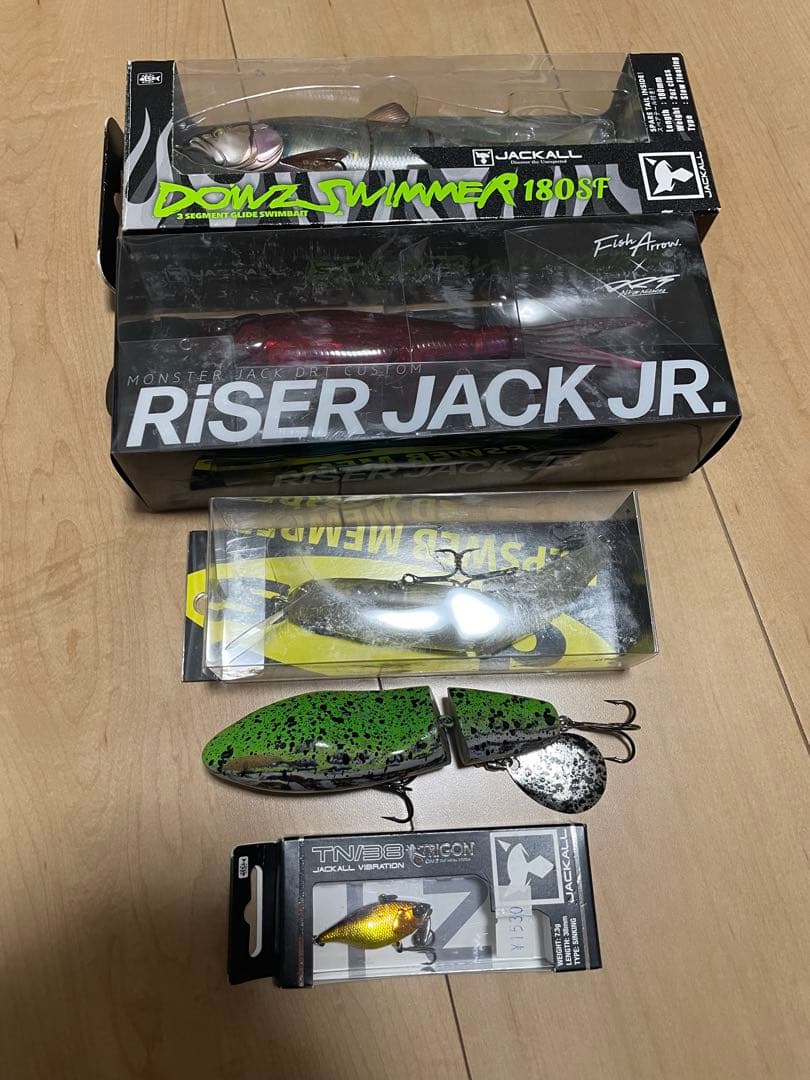 ビッグベイト まとめ売り ダウスイ ライザージャック ジョイントフカベイト