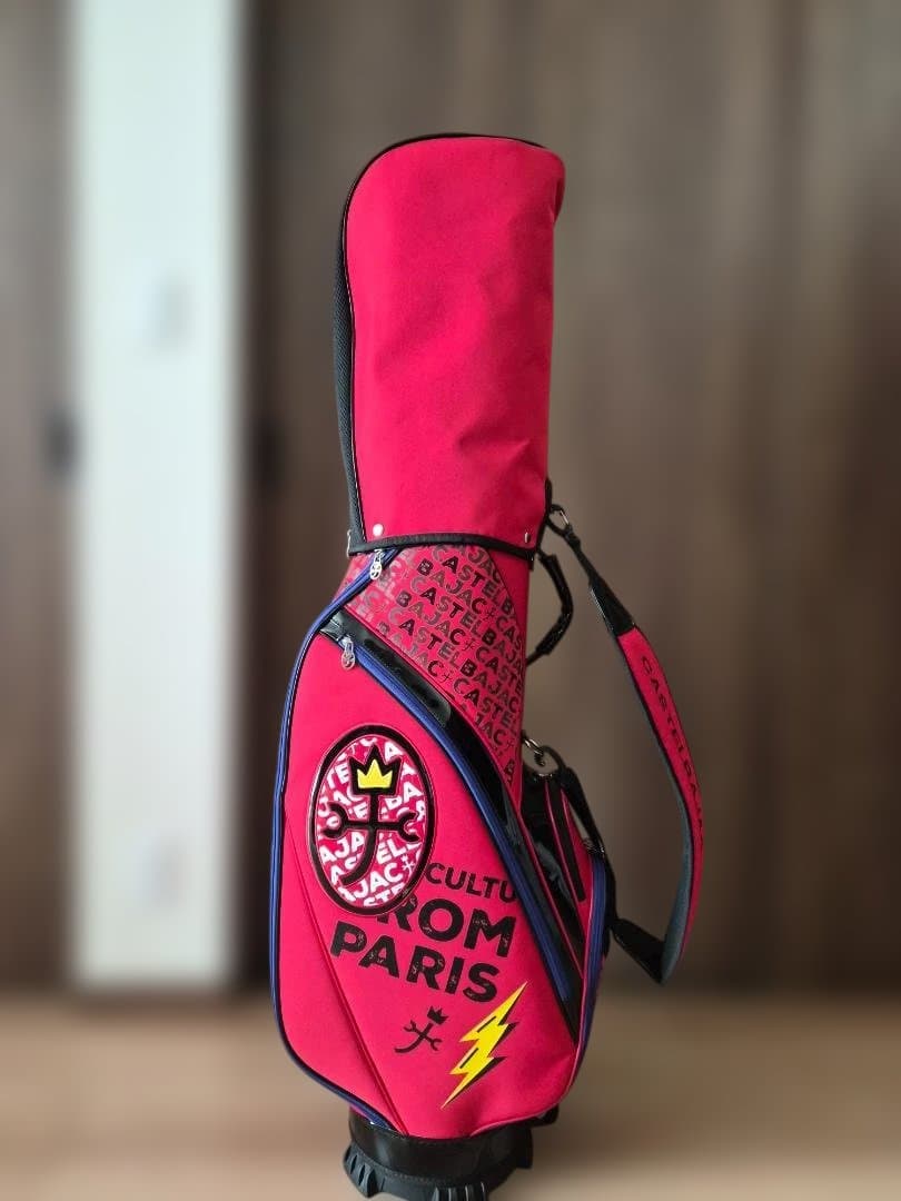 キャステルバジャック キャディバッグ 赤