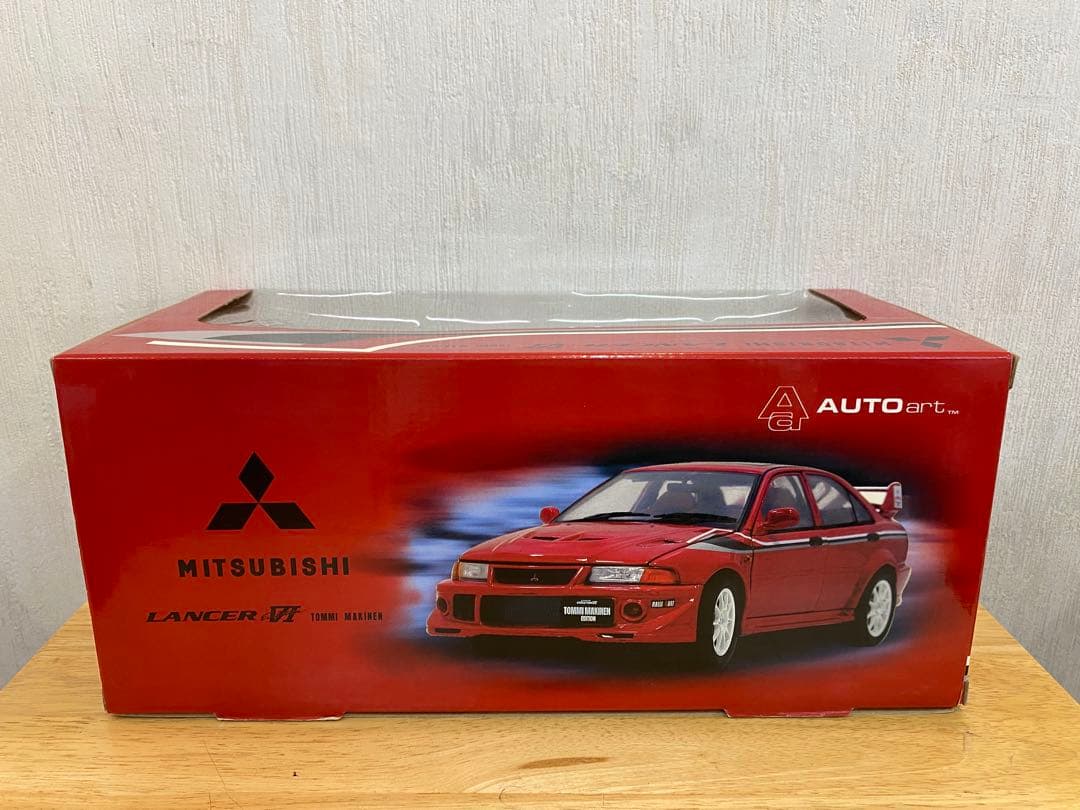 1/18 オートアート 三菱 ランサー エボリューション VI トミーマキネン