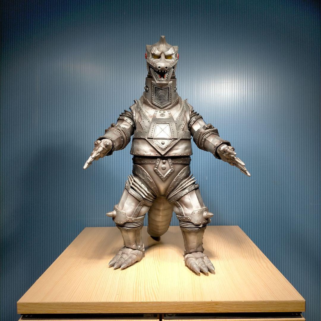 ビリケン商会　メカゴジラ２ 彩色済み可動式ソフビフィギュア 約30cm