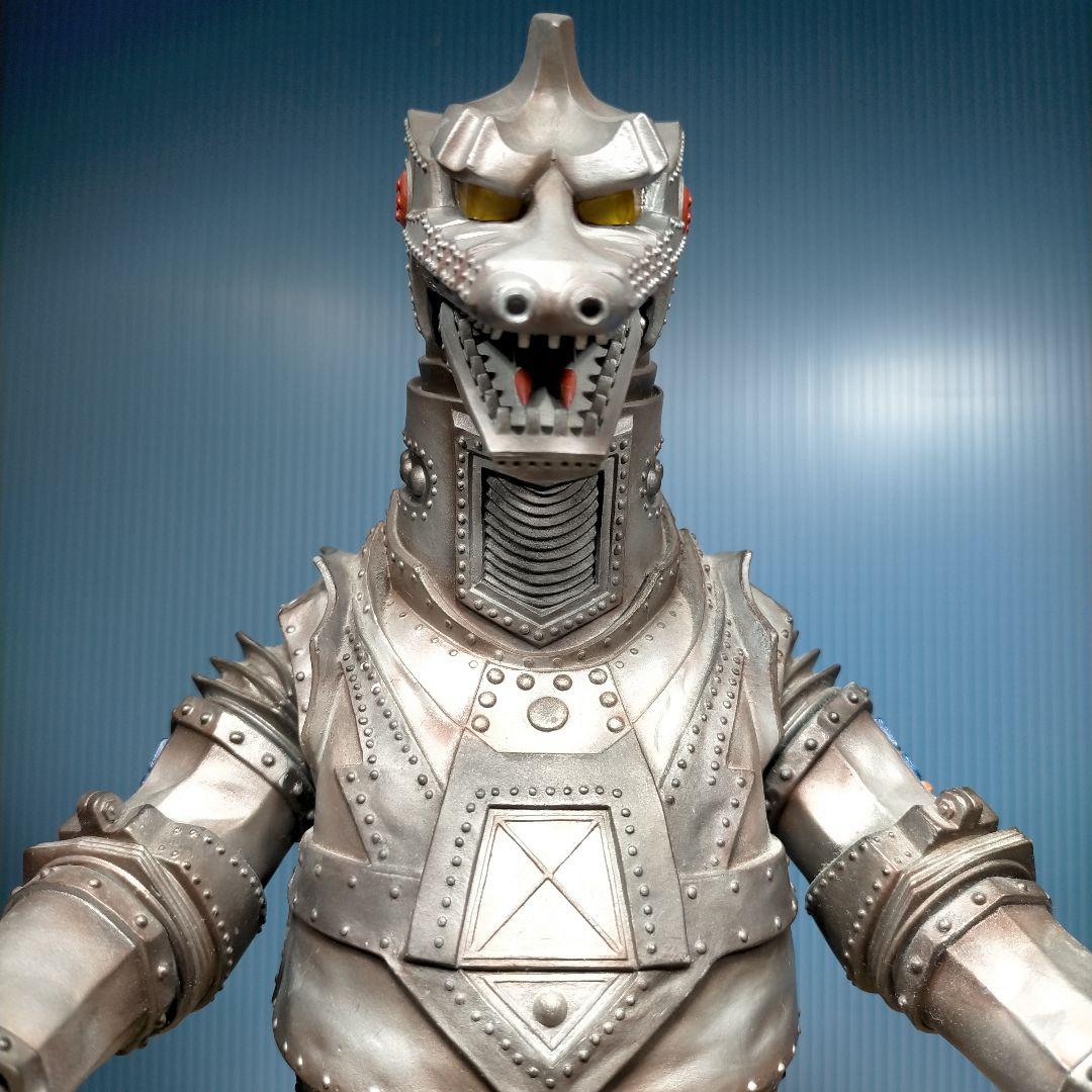 ビリケン商会　メカゴジラ２ 彩色済み可動式ソフビフィギュア 約30cm