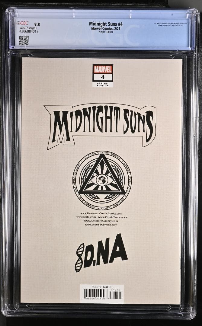 アメコミリーフ Midnight Suns #4 CGC 9.8
