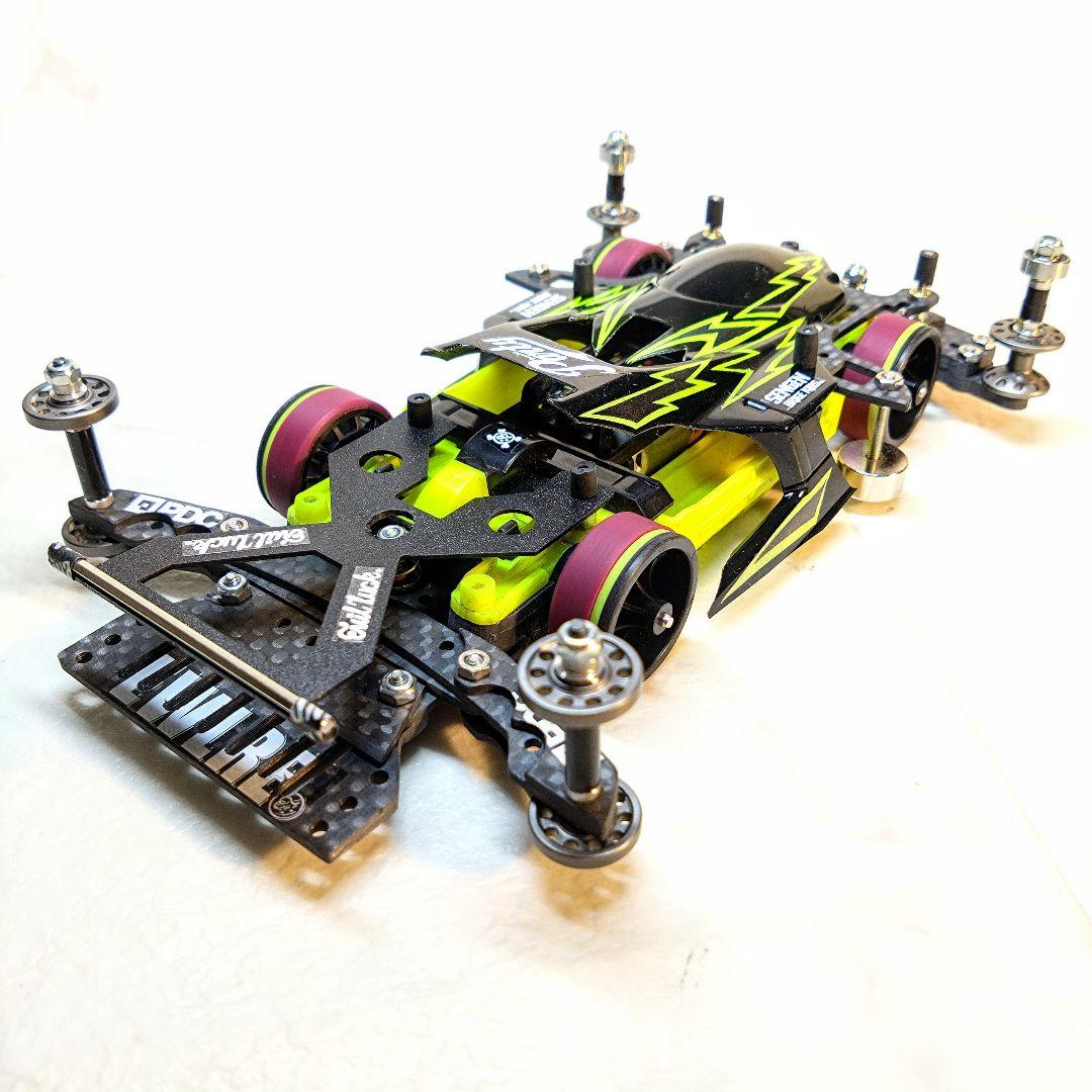 ミニ四駆　完成品　サンダーショット　MSフレキ　サンダーショットjr