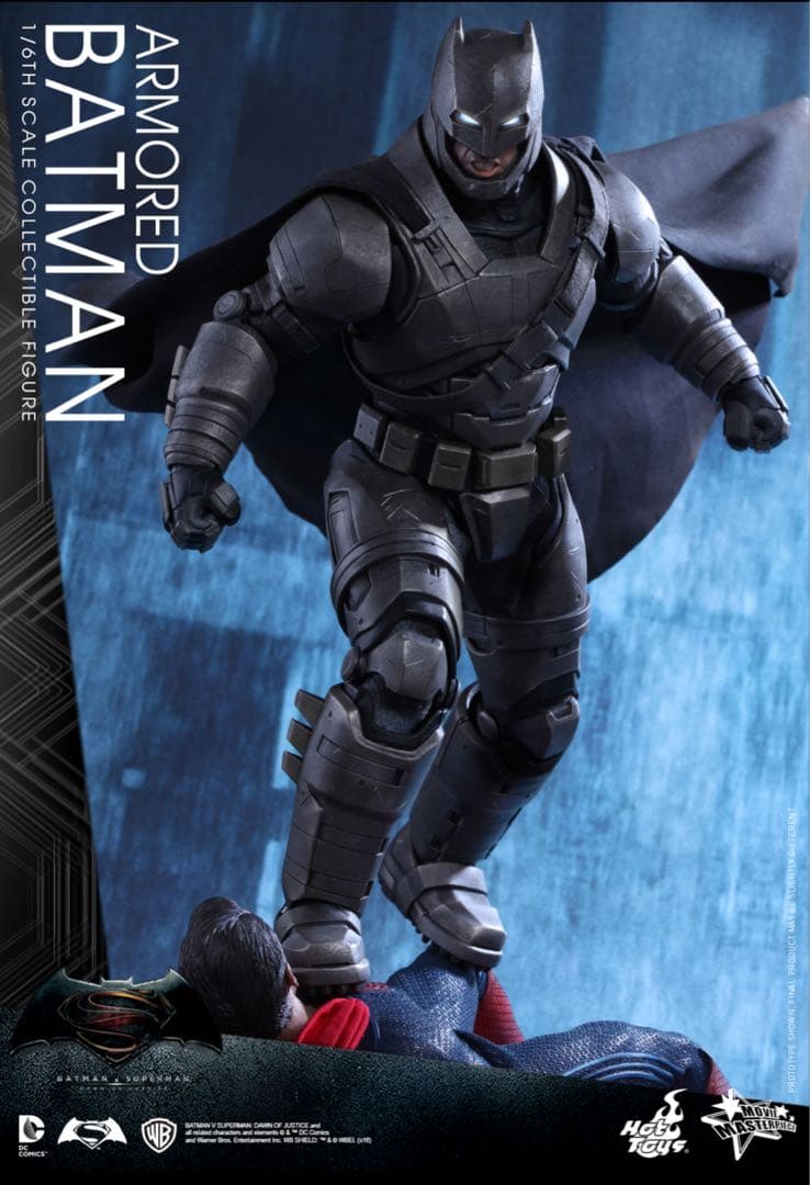 【極美品】 アーマード・バットマン　ジャスティスの誕生　ホットトイズ