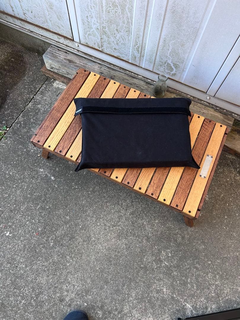 ブラックデザイン ハレテーブル アイアンプレート