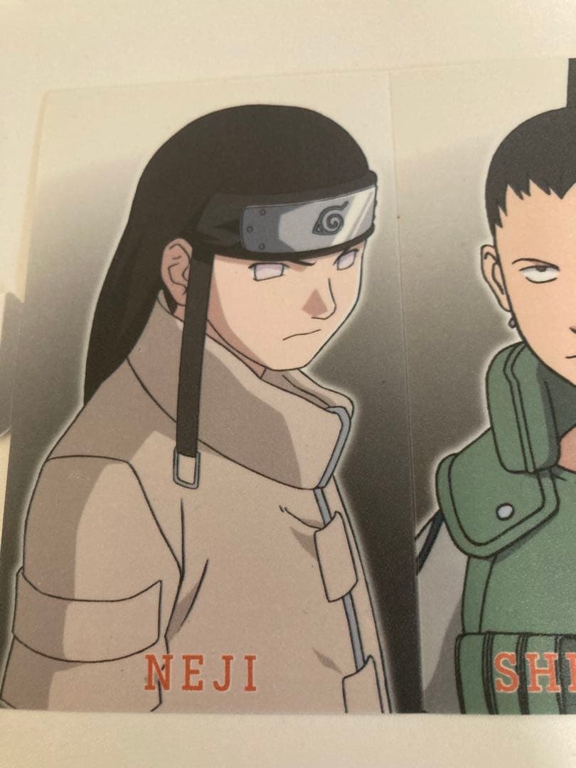 初期 非売品レアNARUTO ナルト　シカマル　キバ　ネジ