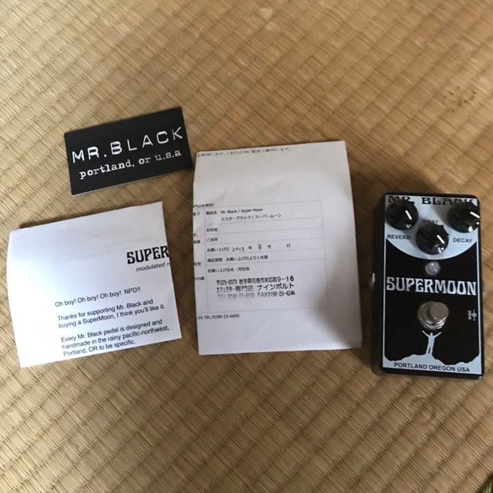 ギター Mr. Black Supermoon reverb