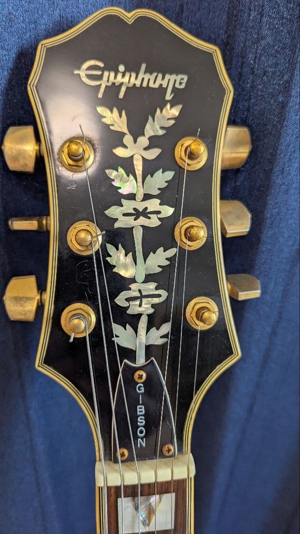 Epiphone SheratonⅡ ビンテージ セミアコ gibsonロゴ