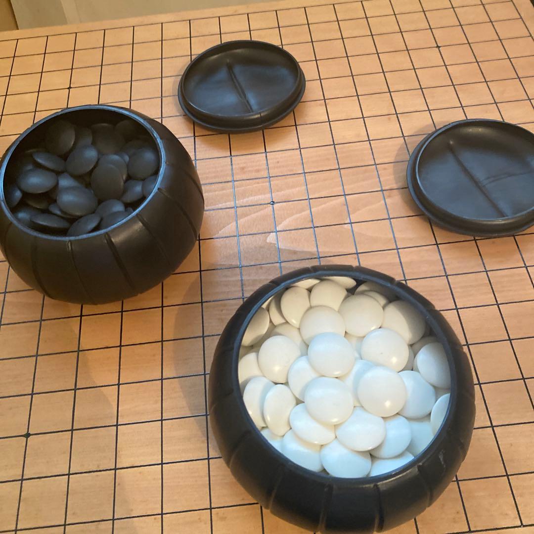 囲碁盤　セット　脚付き