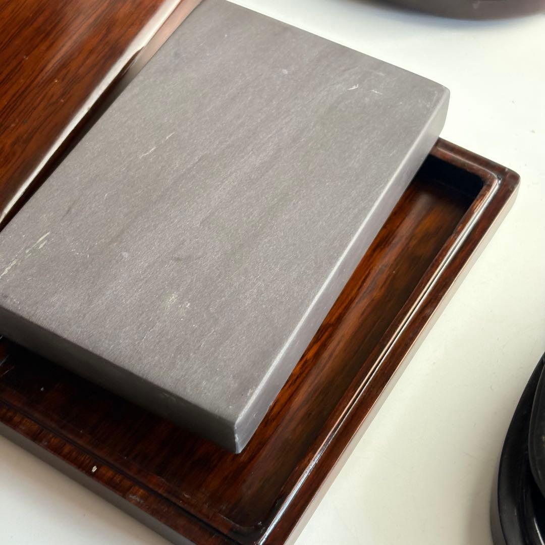 書道具 中国 硯 すずり 5点 まとめて