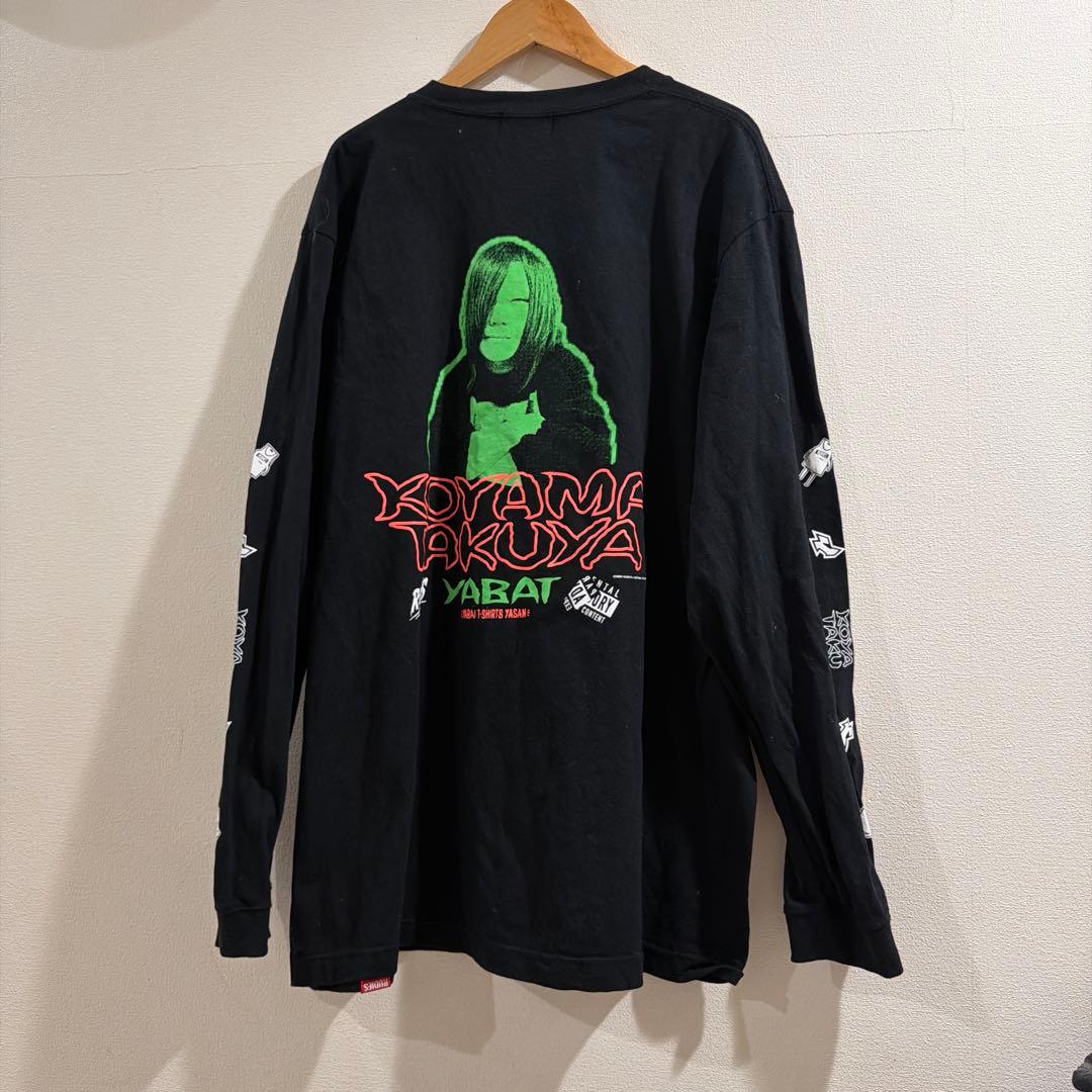 1度使用のみ ヤバT ロンT Rudies コラボ XL