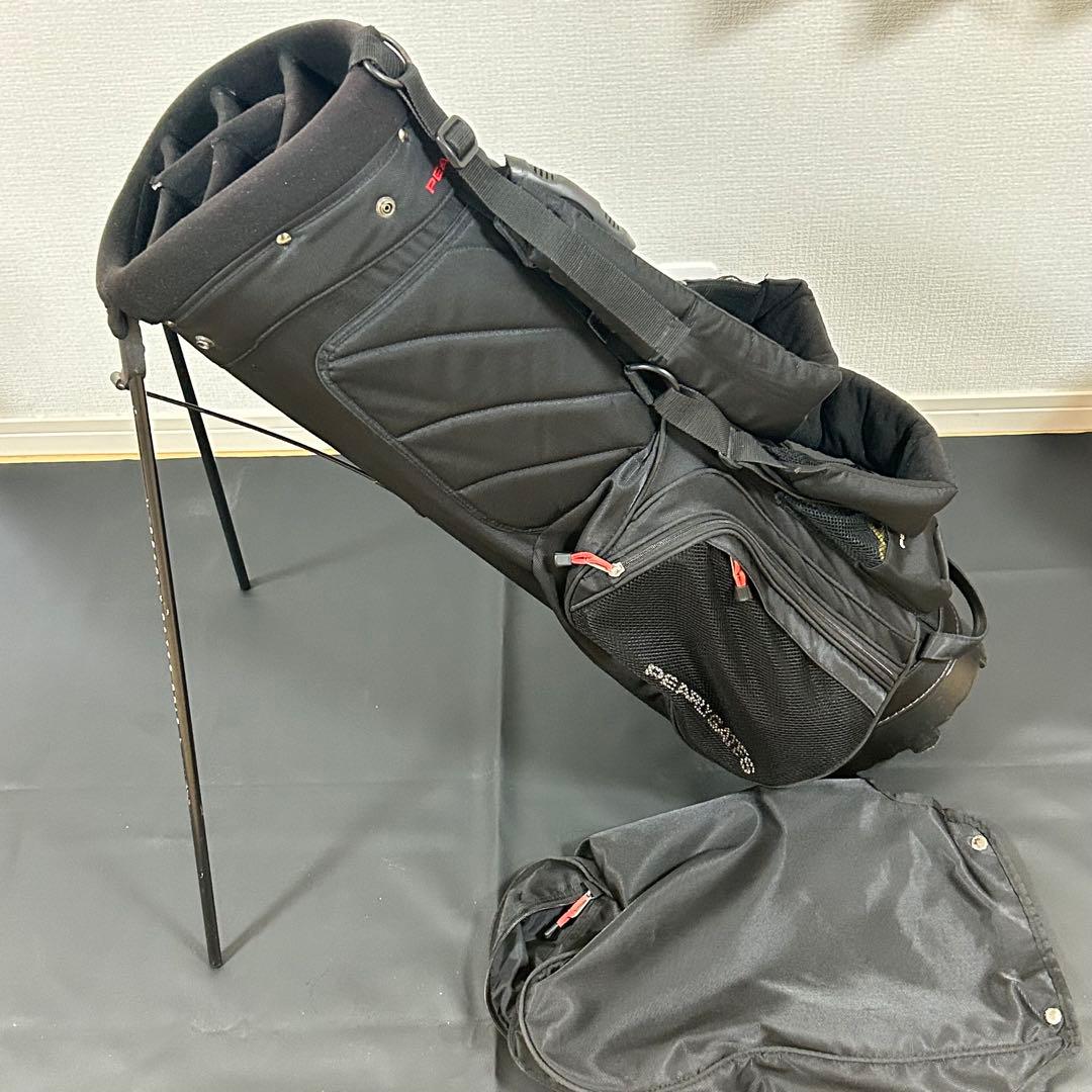 パーリーゲイツ キャディバッグ ブラック スタンド式