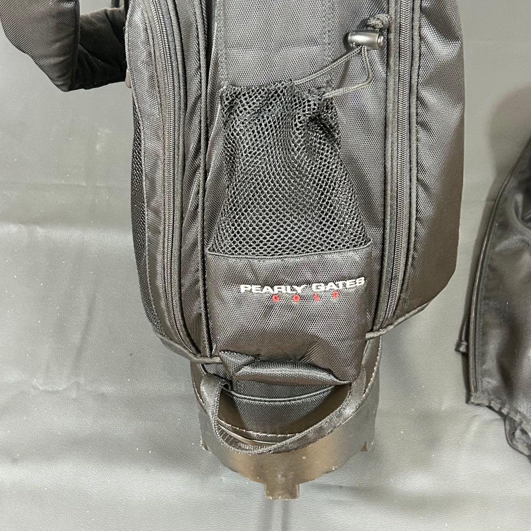 パーリーゲイツ キャディバッグ ブラック スタンド式