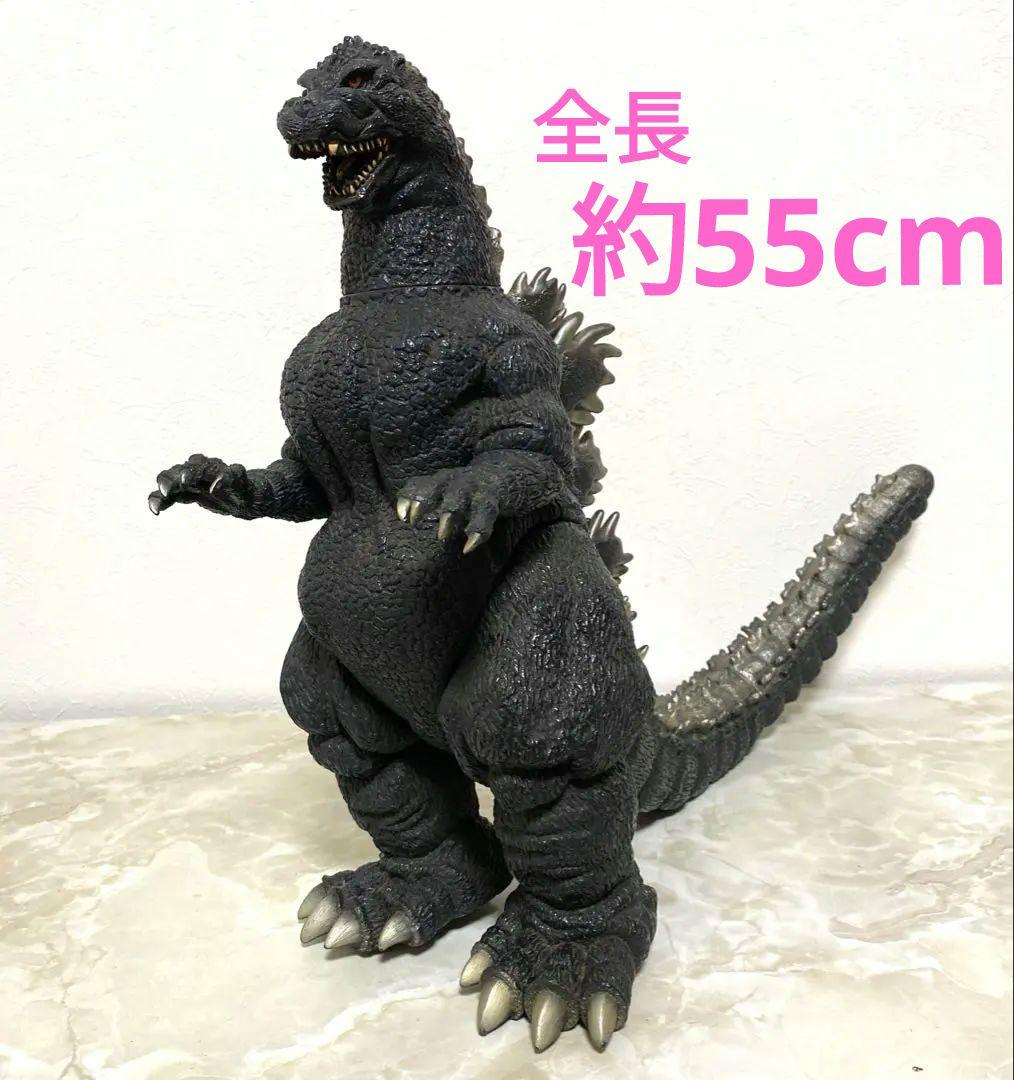 希少 当時物 1991 ゴジラ 1/270 ビッグサイズ ソフビ 硬質 日本製