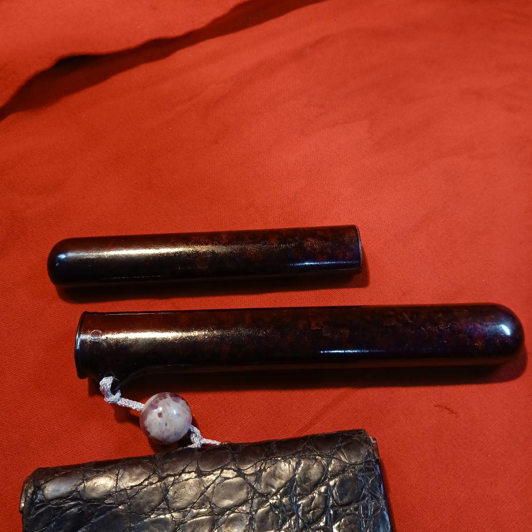 たばこ入れ　キセル入れ　アンティーク