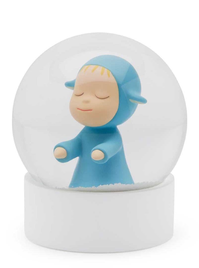 奈良美智 スノードーム Little Wanderer ブルー 2025