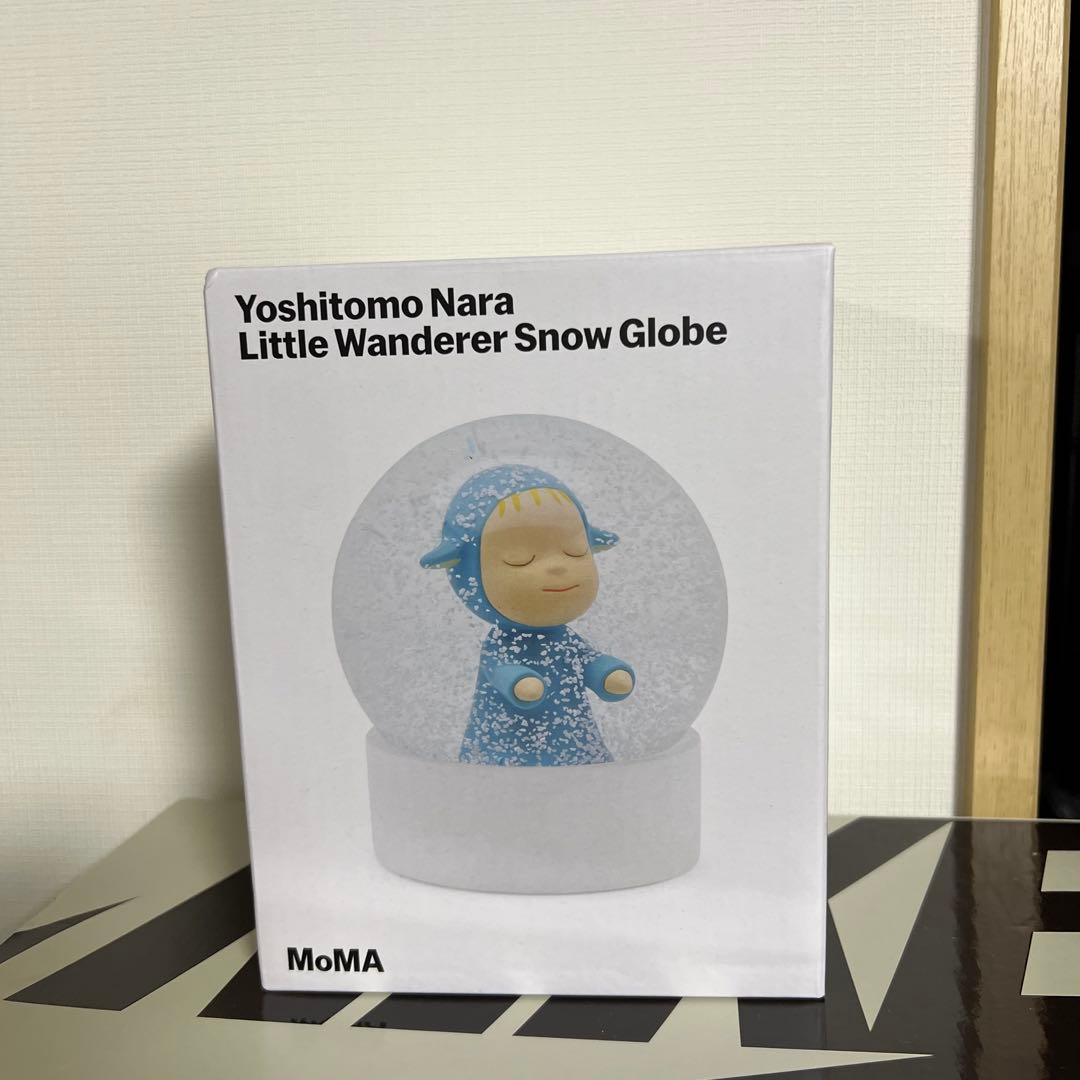 奈良美智 スノードーム Little Wanderer ブルー 2025