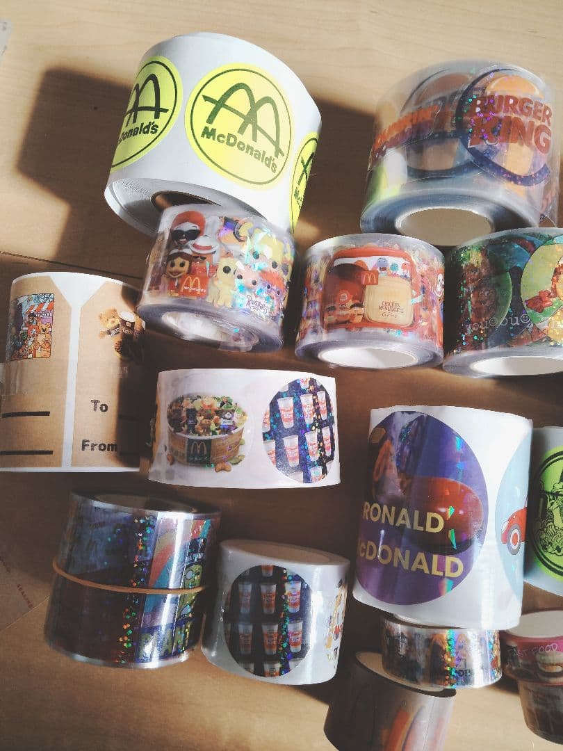 ロールシール、PETテープ、マスキングテープ　まとめ売り　25点