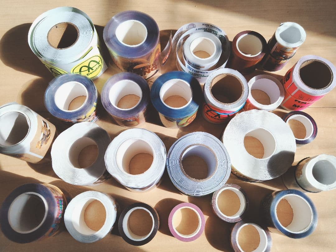 ロールシール、PETテープ、マスキングテープ　まとめ売り　25点