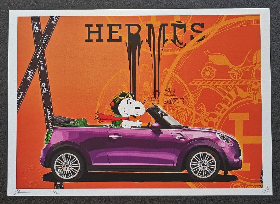 DEATH NYC 世界限定100枚 スヌーピー 現代アート