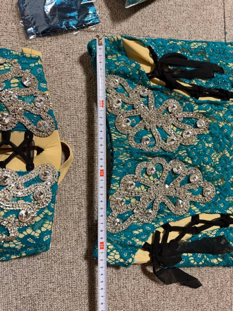 ベリーダンス セットアップ ターコイズEgypt