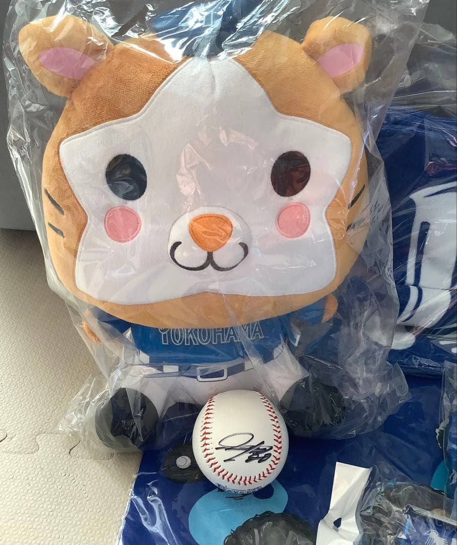 横浜DeNAベイスターズ 応援記念グッズセット 　00林琢真選手サインボール