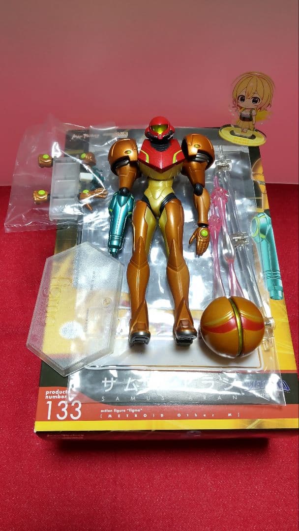 初版 メトロイド サムス・アラン figma 133 アザーエム フィギュア