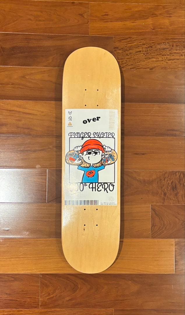 【現在非売品】over print デッキ