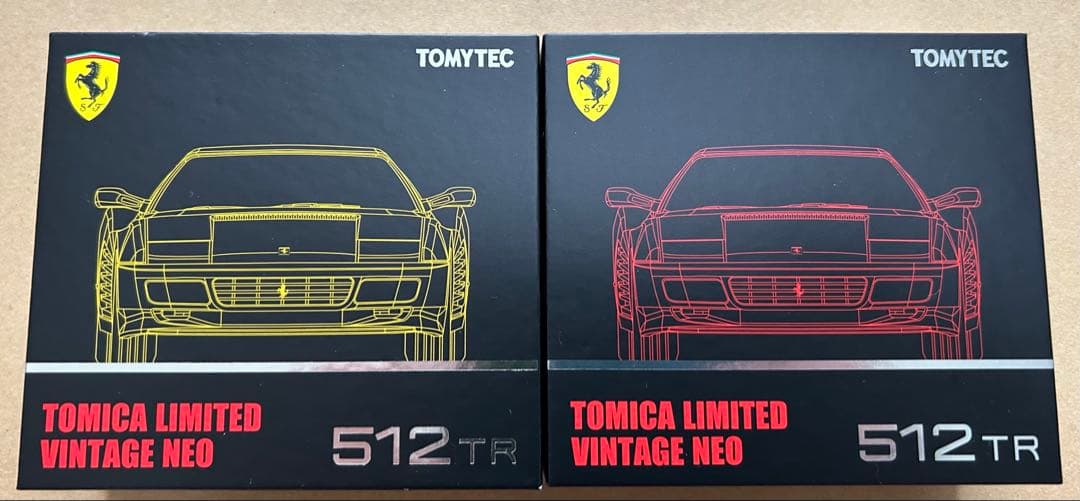 トミカリミテッドヴィンテージネオ フェラーリ 512TR 2台セット