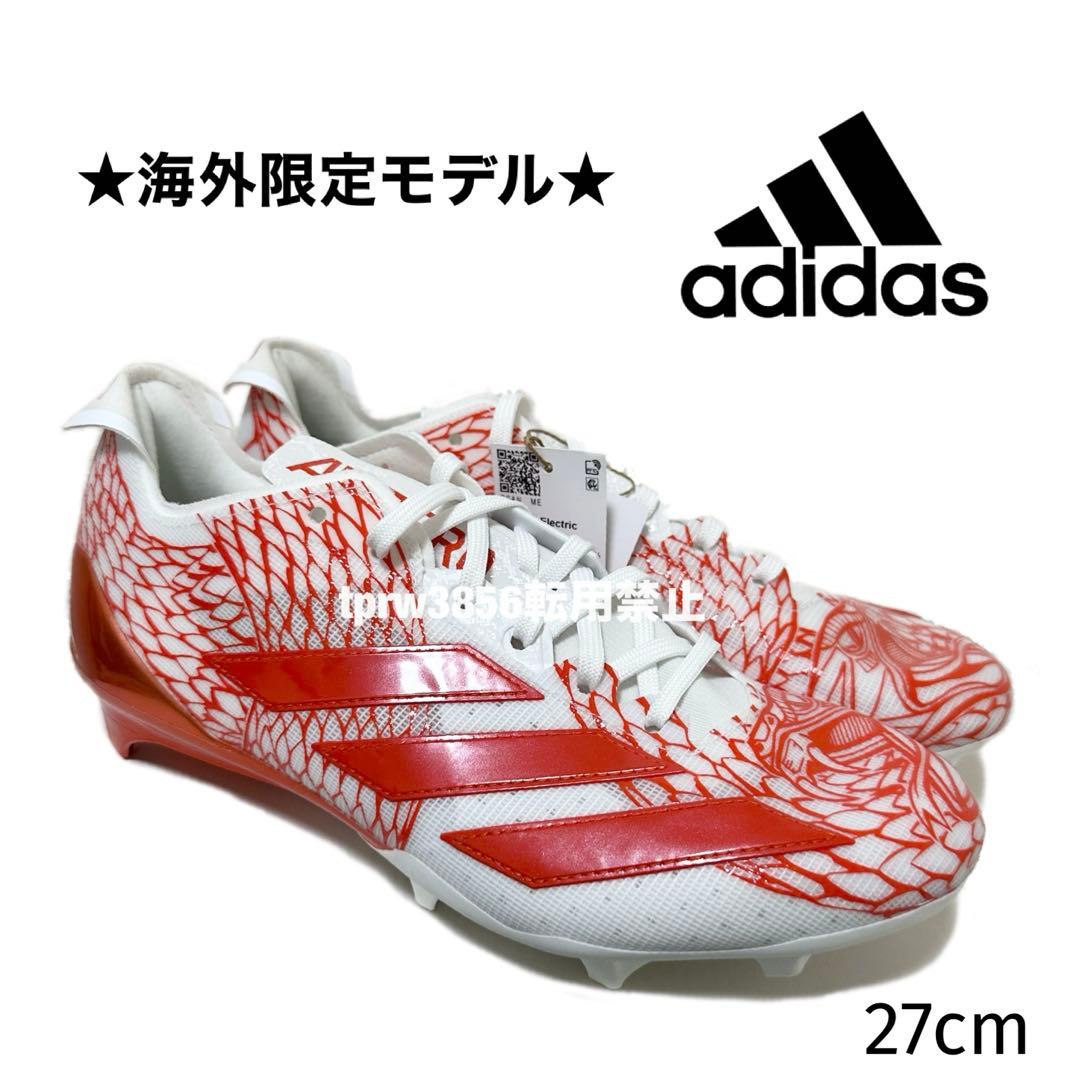 アディダス 27 アディゼロ エレクトリック アメフト スパイク シューズ o