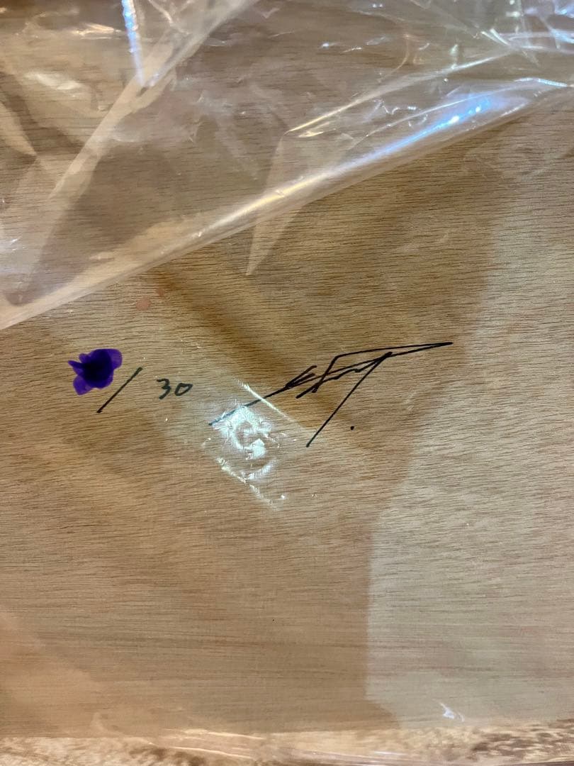 シリアルNO.1 米山舞 EGO展「EGO FLOW 」 直筆サイン入り