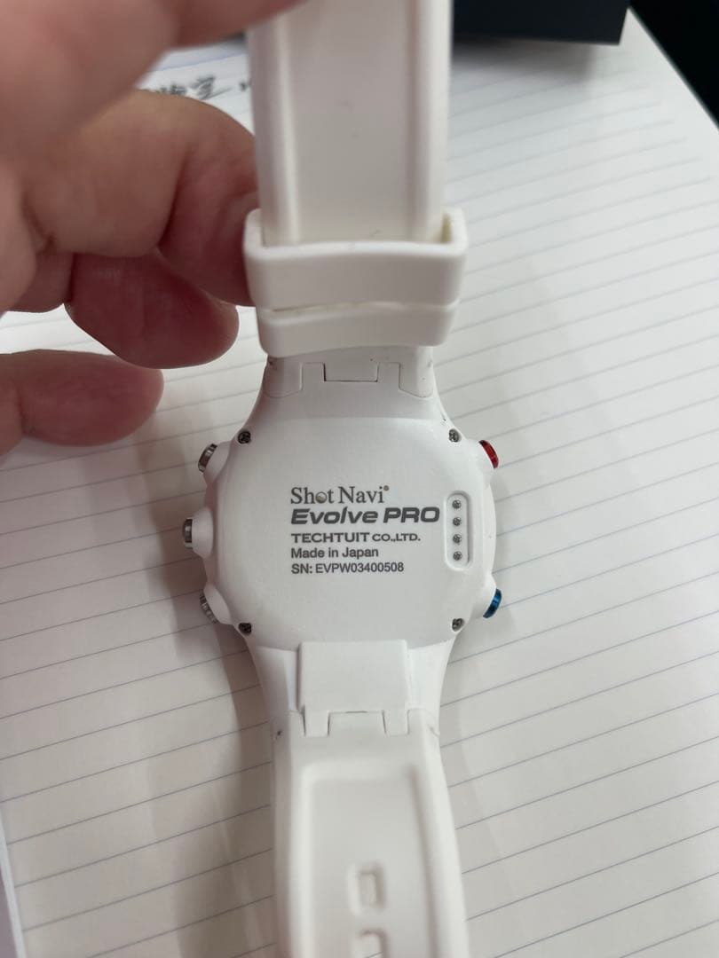 ショットナビ エボルブ プロ ホワイト