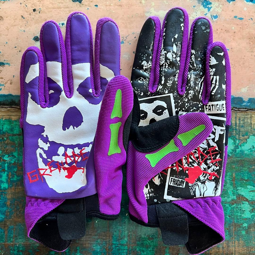 RARE Misfit skull glove ミスフィッツ スカル グローブ