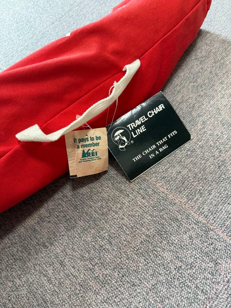 80s REI TRAVEL CHAIR トラベルチェア 極美