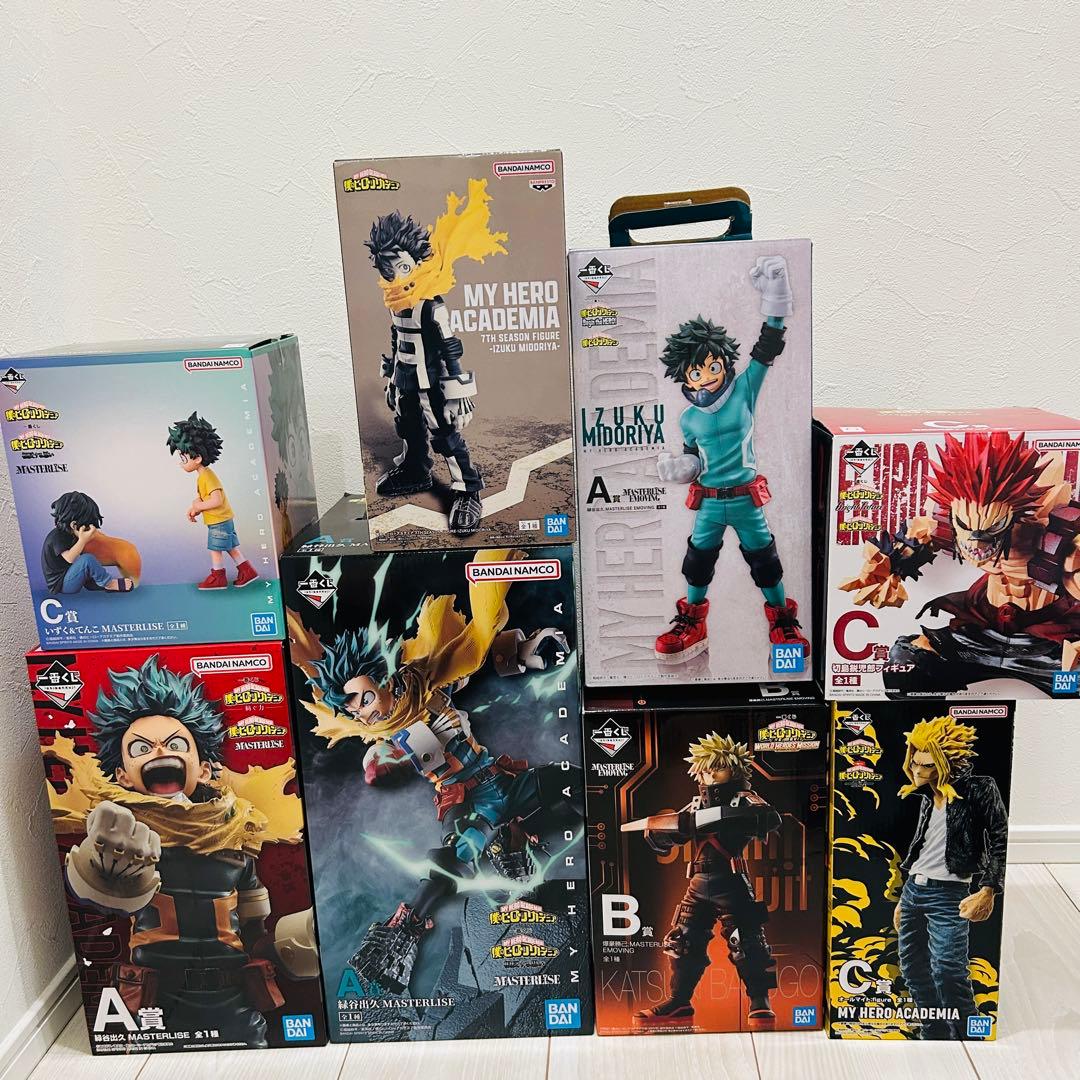 僕のヒーローアカデミア　フィギュア　セット