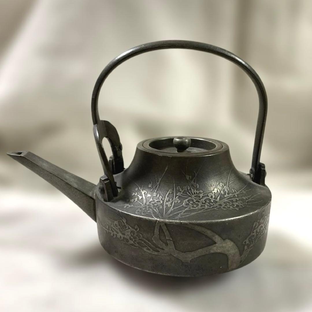 G-12 錫　酒器セット　間村自造　本錫　錫器　雑貨　美術品　工芸品　インテリア