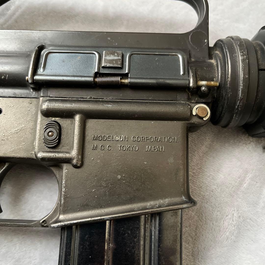 MGC製　モデルガン M16 XM177 銃孔塞がれています。合法品
