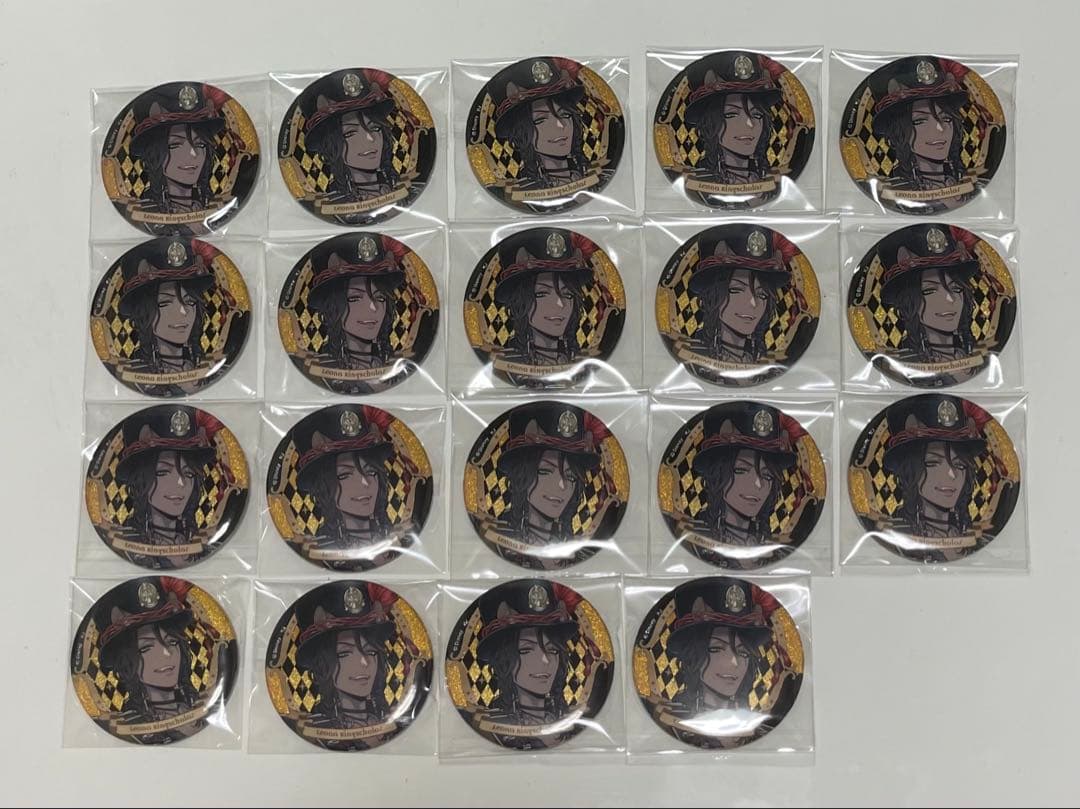 ツイステ レオナ グリッター缶バッジ