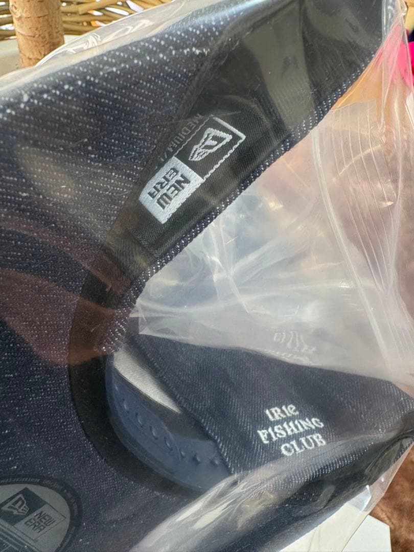 アイリーフィッシングクラブ2025会員特典帽子 ニューエラCAP非売品 ネイビー