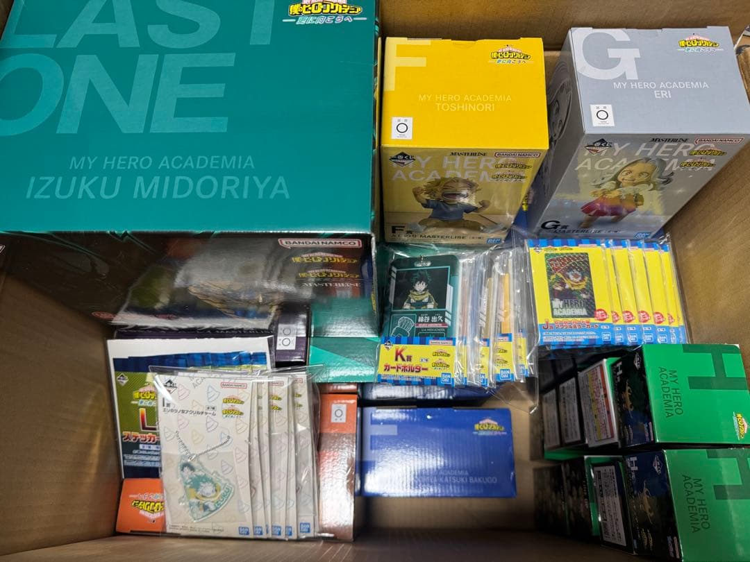 ヒロアカ　更に向こうへ　一番くじ　ロット フルコンプ