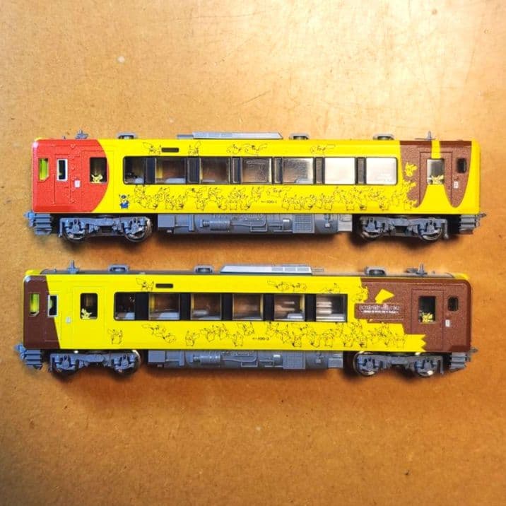 ま*る様 【室内灯付】TOMIX キハ100 ポケモン with YOU トレイ